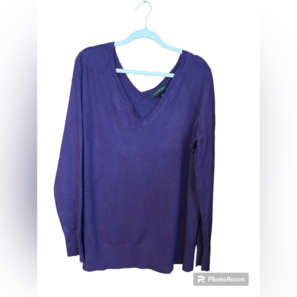 Lane Bryant V-Neck Pull Over Sweater 18/20